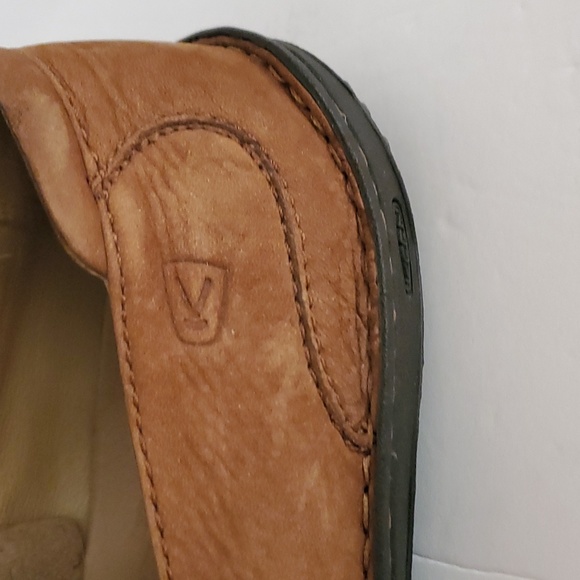 Keen Comfort cushion support mocs Brown leather EUC - Picture 4 of 14